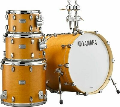 Yamaha Tour Custom Maple 4pc Standard Shell Pack, Caramel Satin