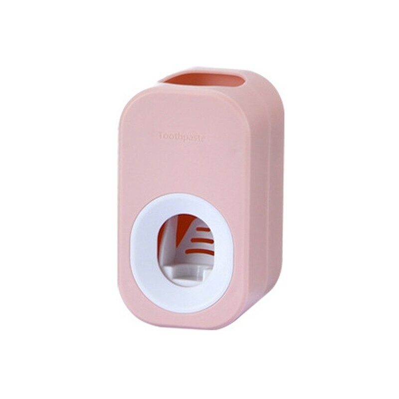Pink/White Toothpaste Dispenser