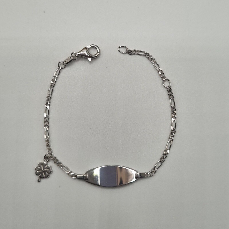 ID Armband Silber