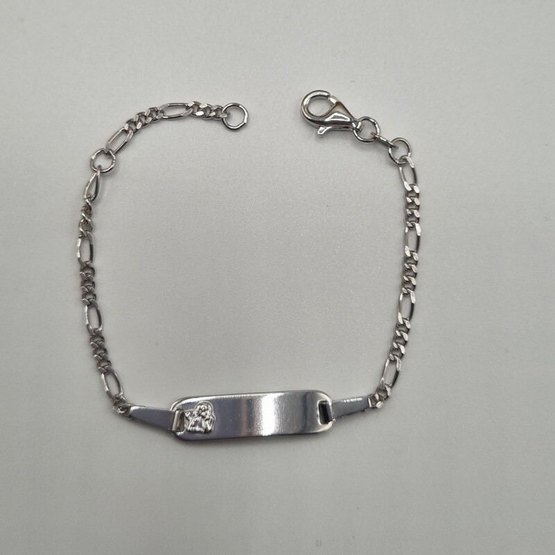 ID Armband Silber