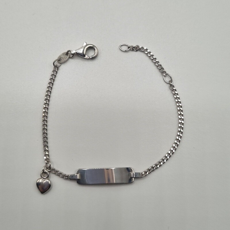 ID Armband Silber