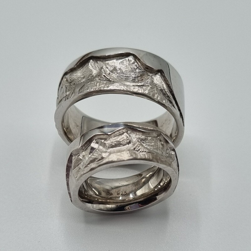 Partnerringe Bergkette