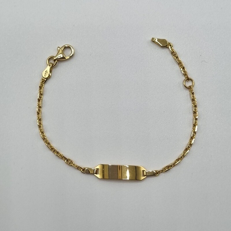 ID Armband Gold