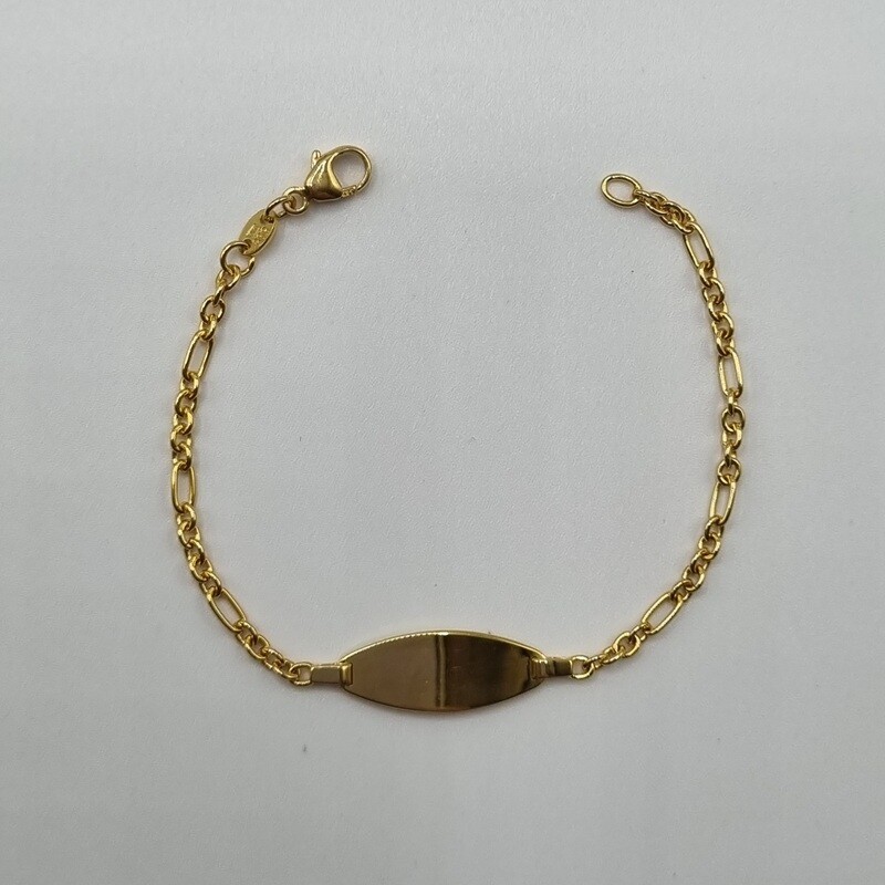 ID Armband Gold