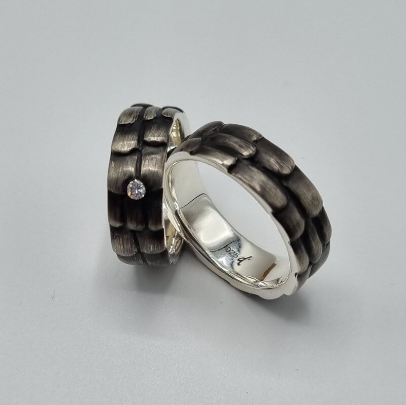 Partnerringe Silber