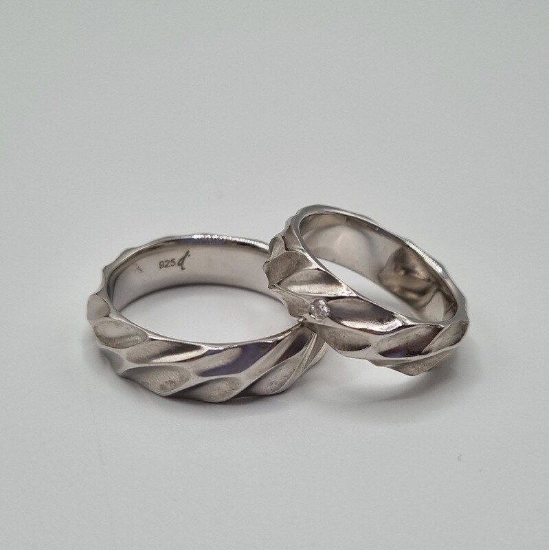 Partnerringe Silber