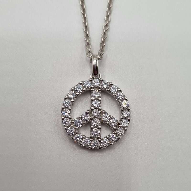 Anhänger Silber Peace