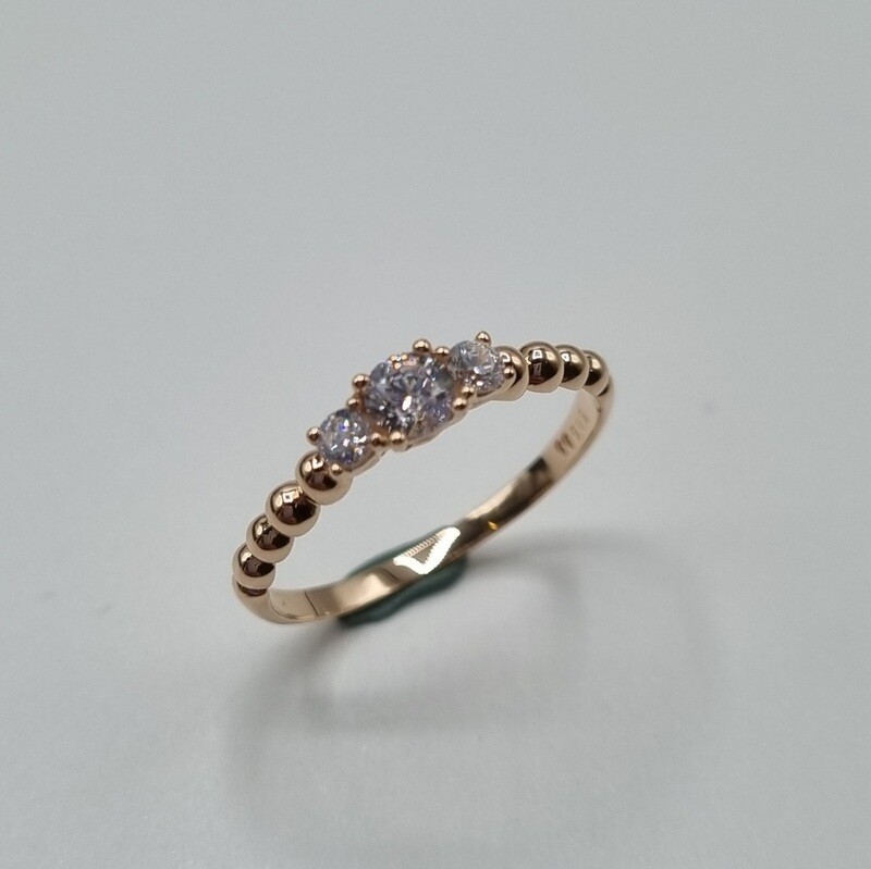 Verlobungsring Rotgold