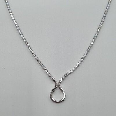 Y-Collier Silber