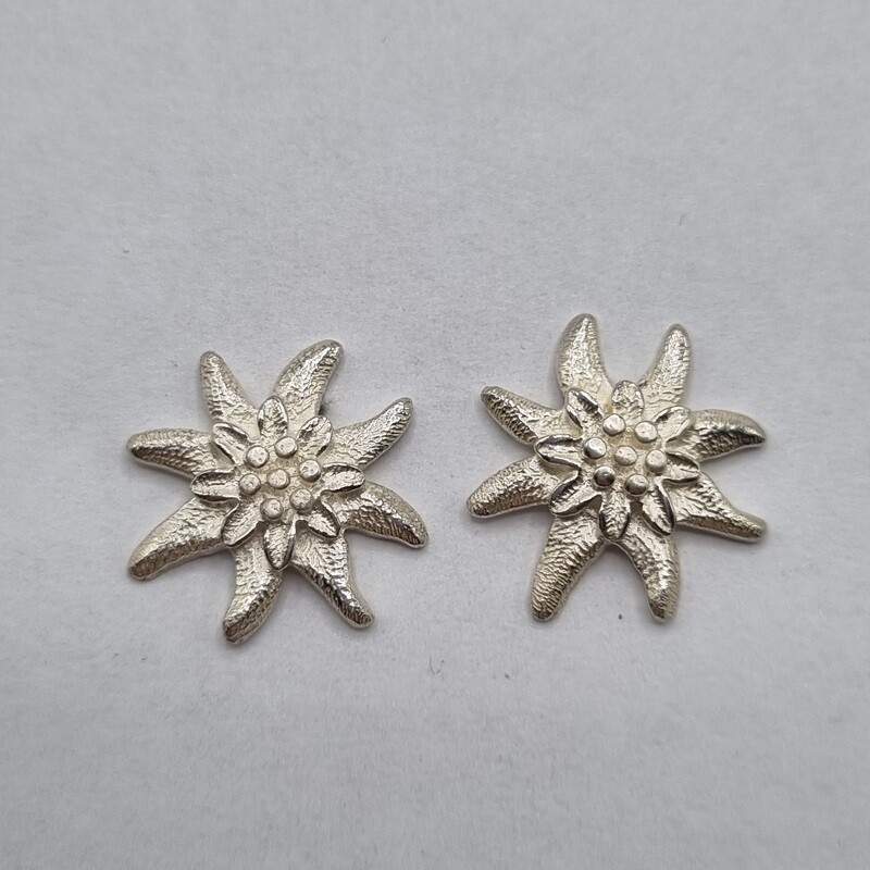 Ohrstecker Edelweiss