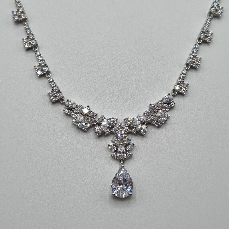 Y-Collier Silber