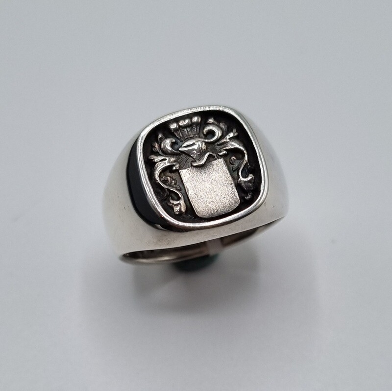 Wappenring Silber