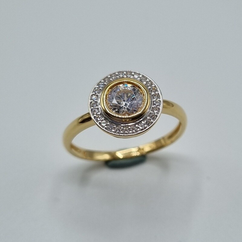 Damenring Gelbgold