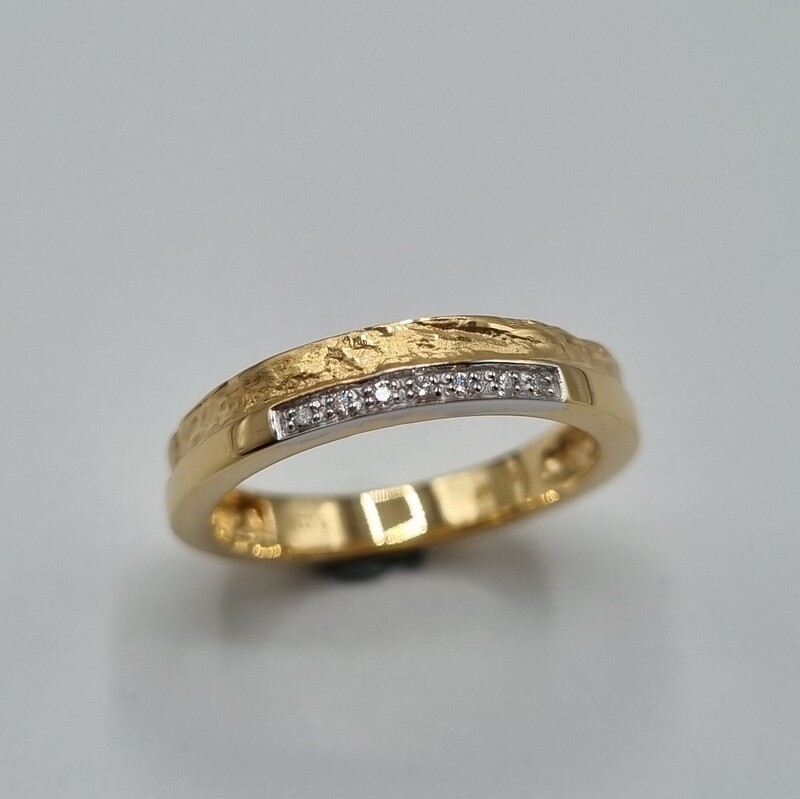 Damenring Gelbgold