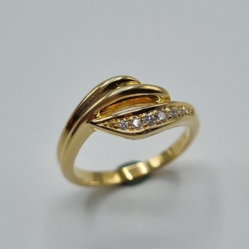 Damenring Gelbgold