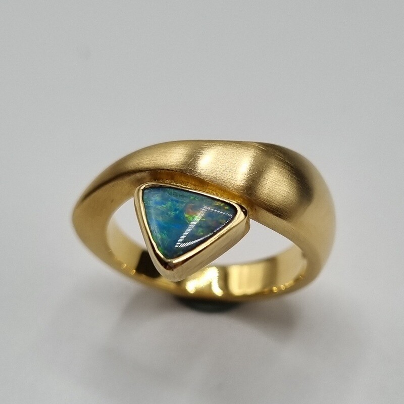 Damenring Gelbgold