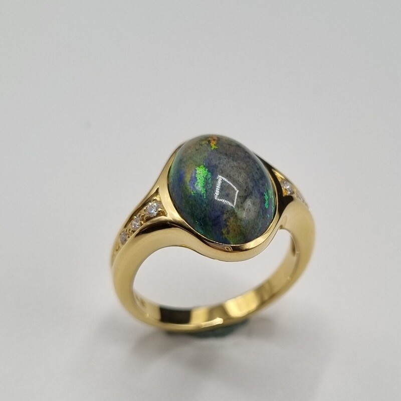 Damenring Gelbgold