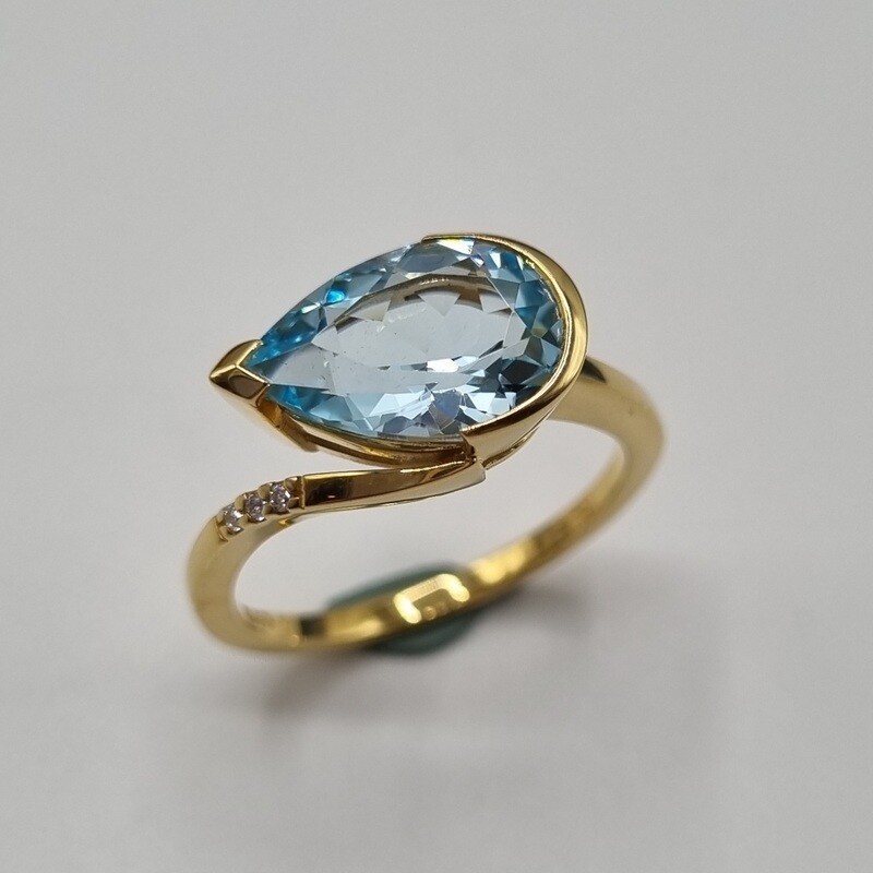 Damenring Gelbgold