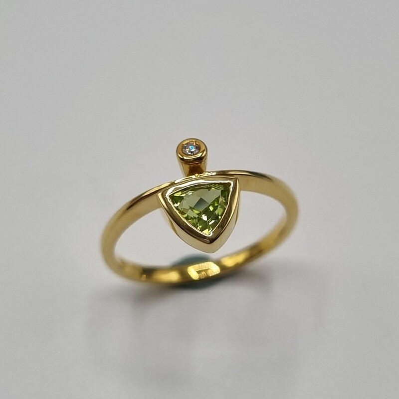 Damenring Gelbgold