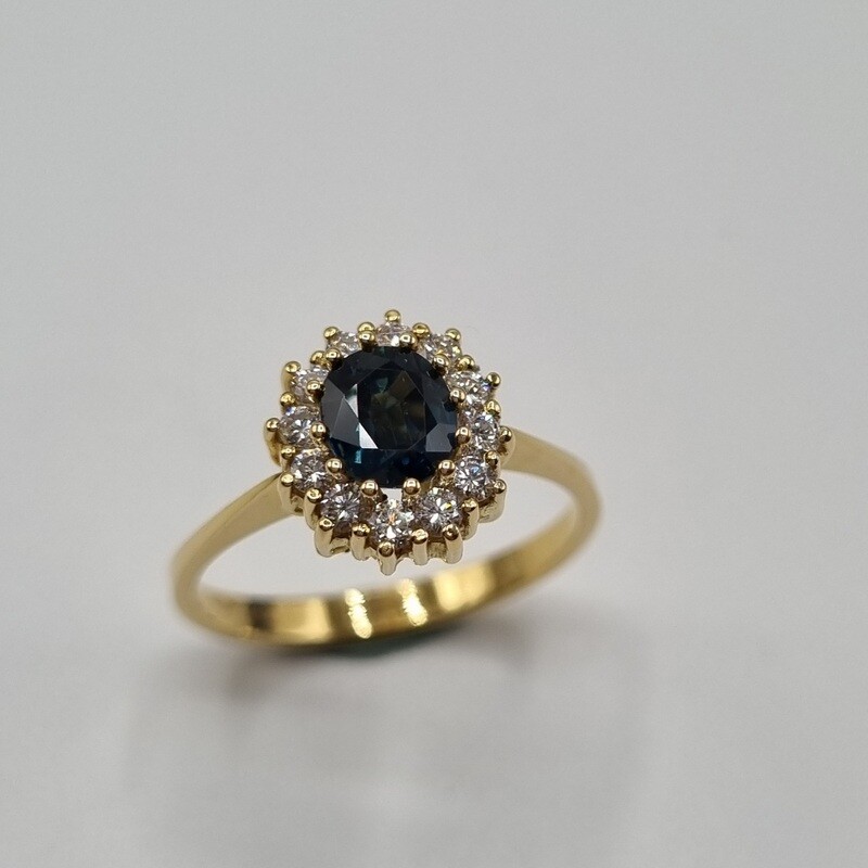 Damenring Gelbgold