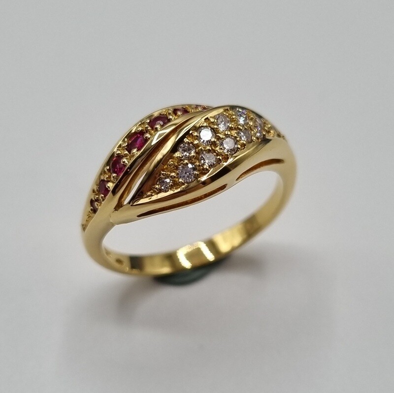 Damenring Gelbgold