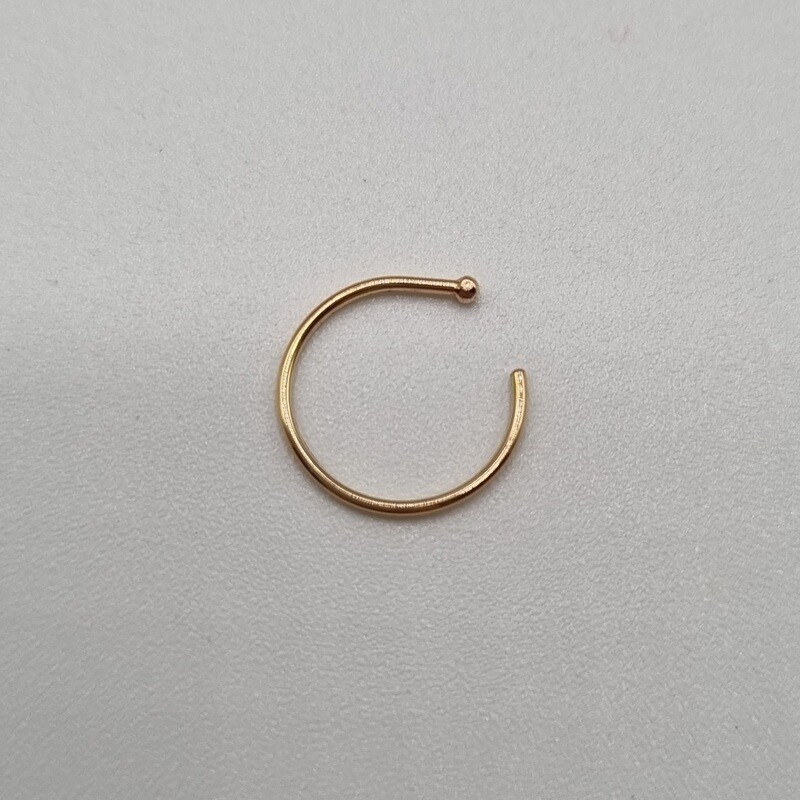 Nasenringli Rotgold