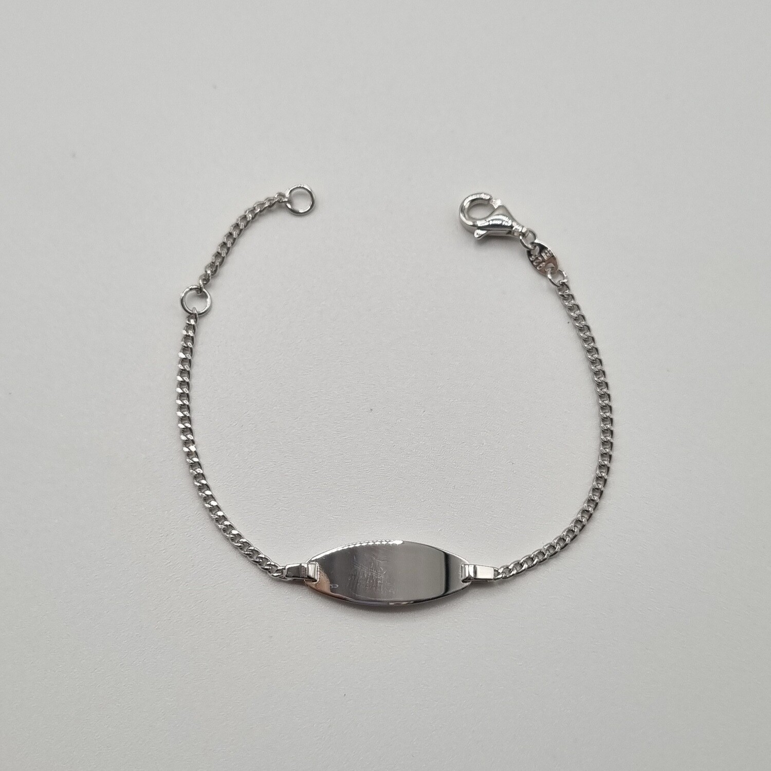 ID Armband Silber