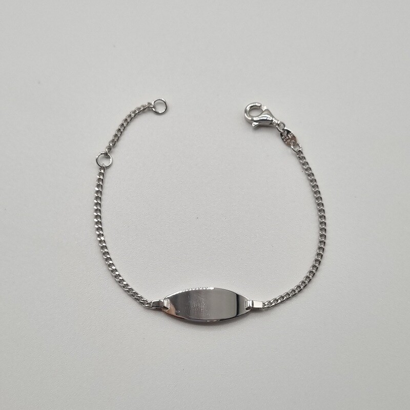 ID Armband Silber