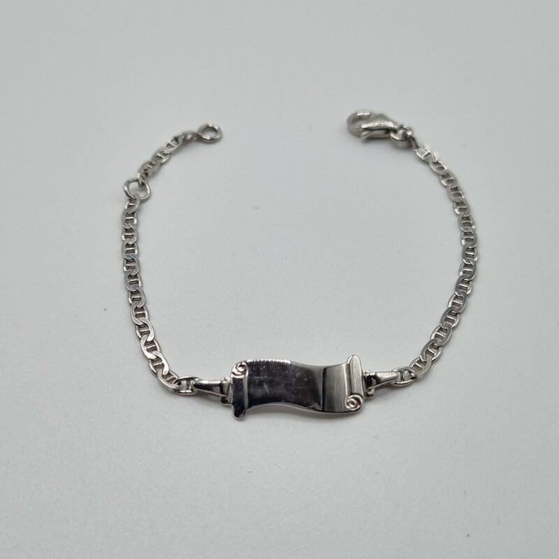 ID Armband Silber