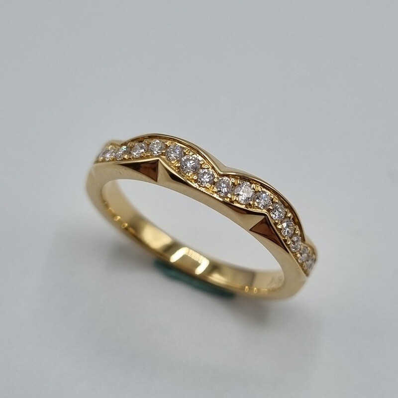 Damenring Gelbgold