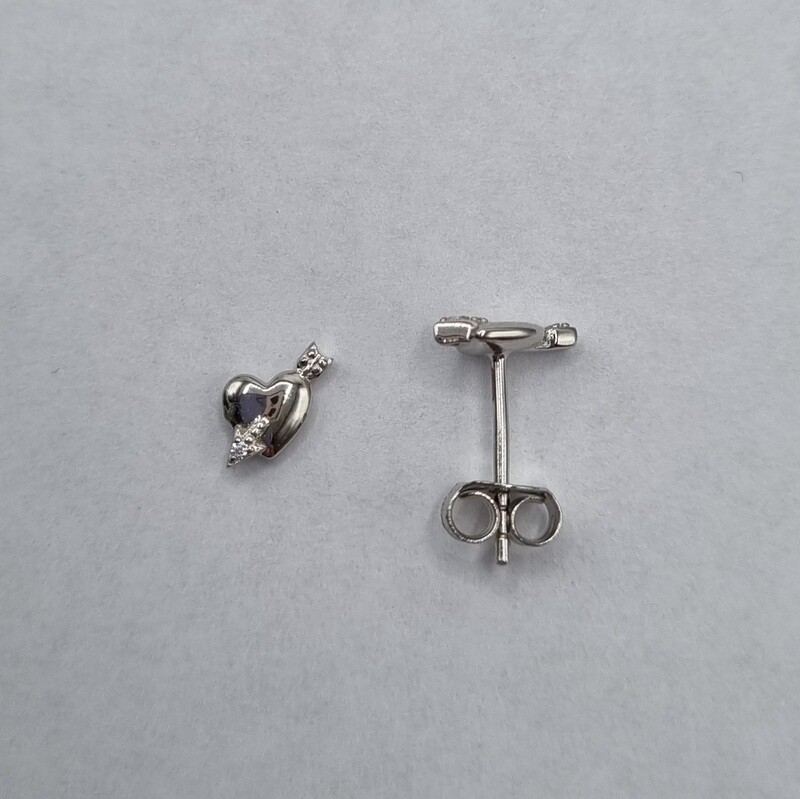 Ohrstecker Herz