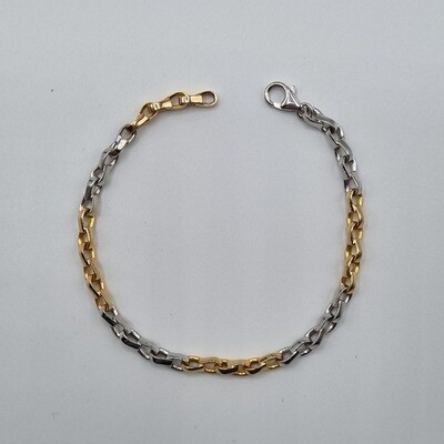 Armband Weissgold/Rotgold