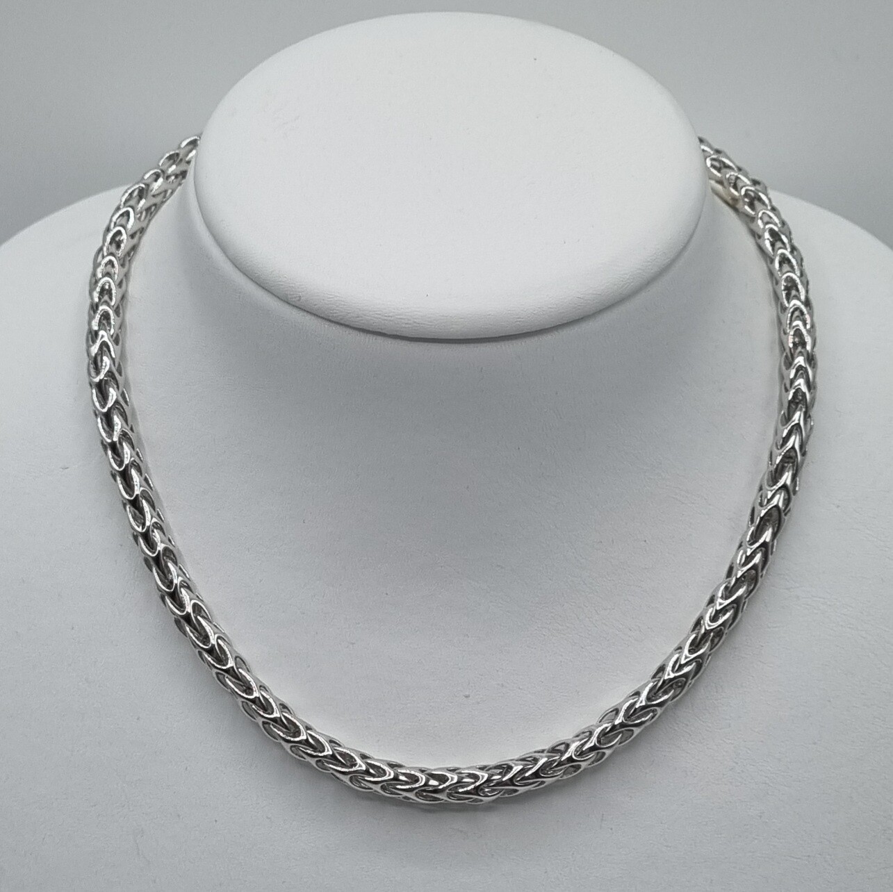 1 Halskette Silber
