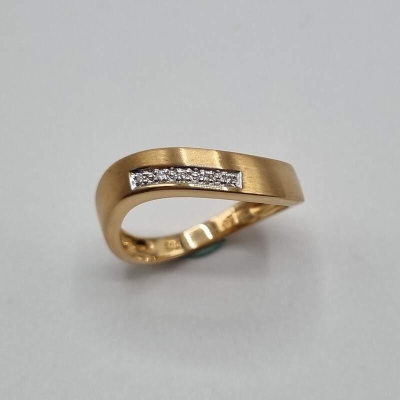 Damenring Rotgold