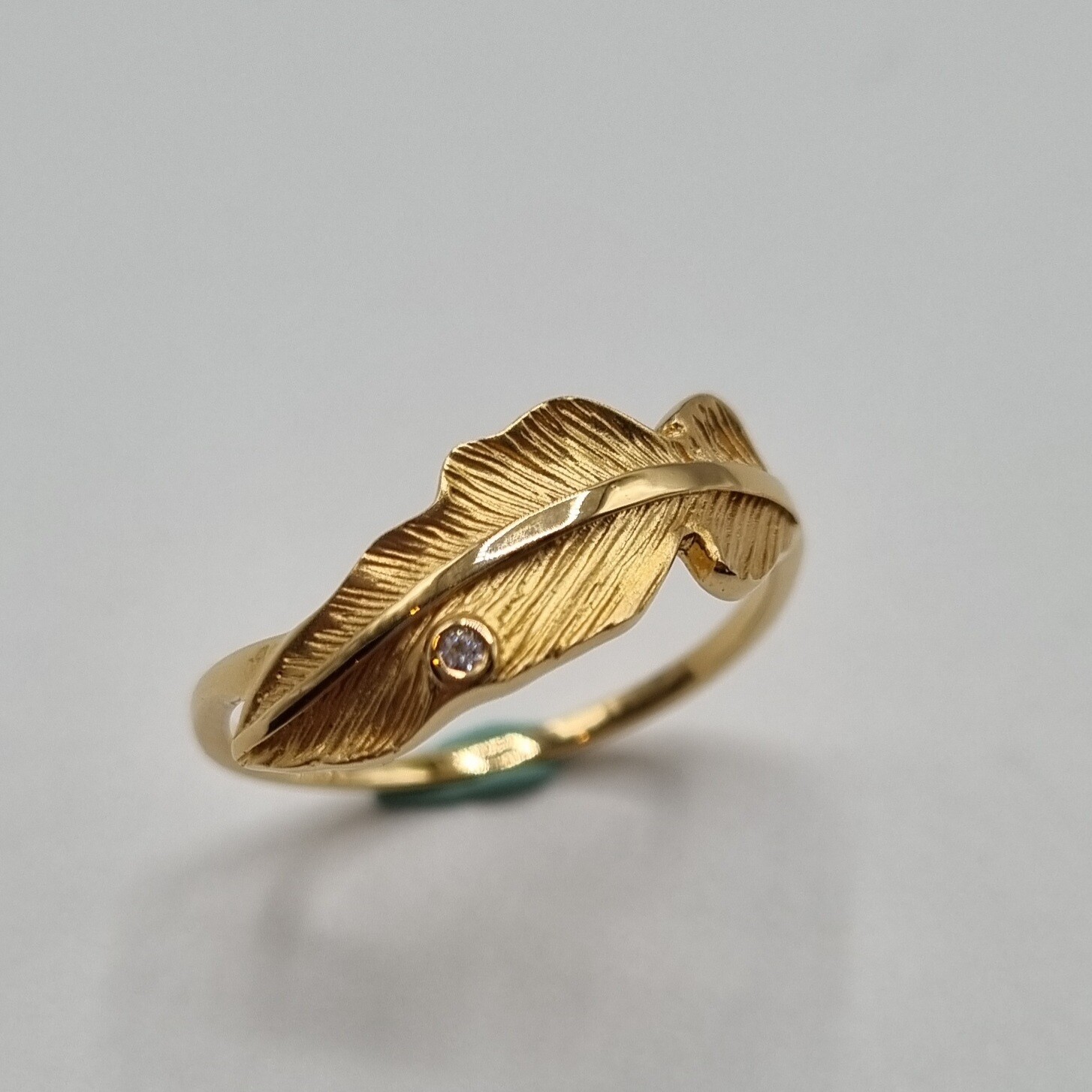 Damenring Gelbgold