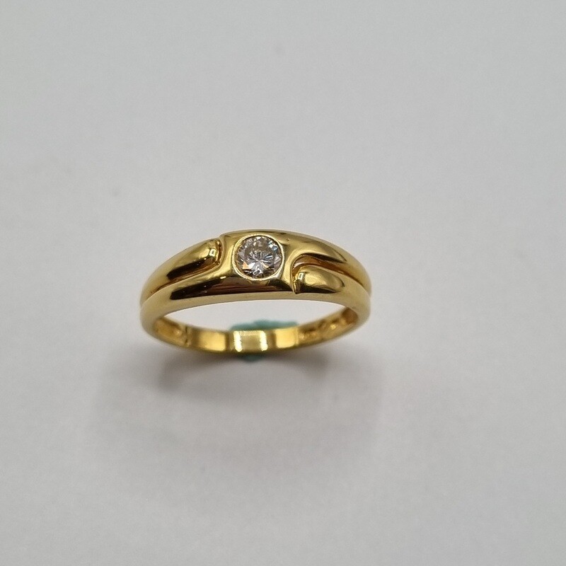 Damenring Gelbgold