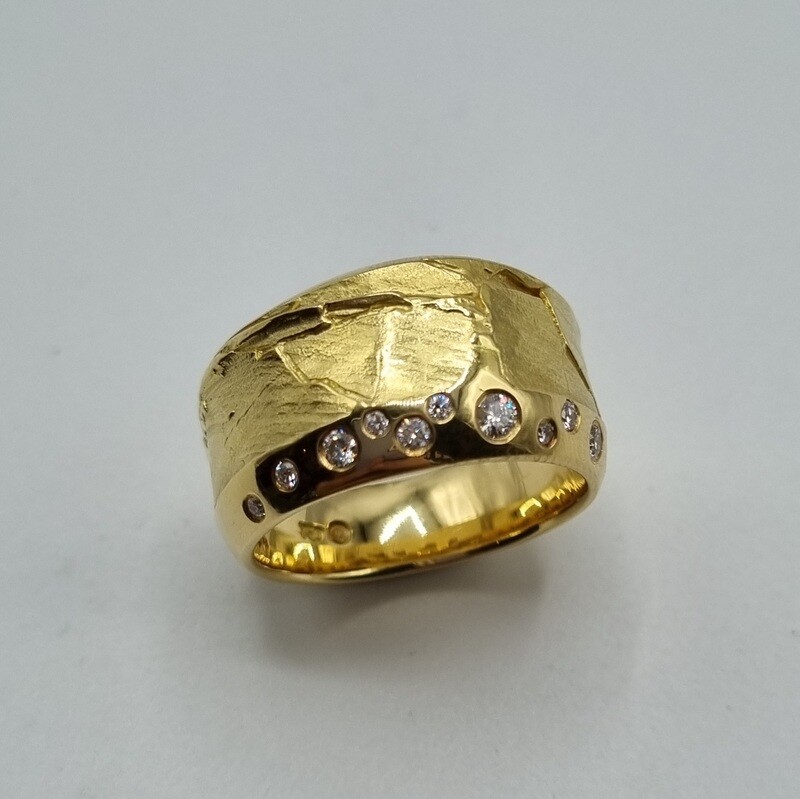Damenring Gelbgold
