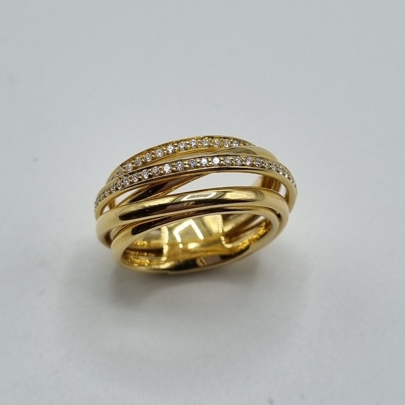 Damenring Gelbgold