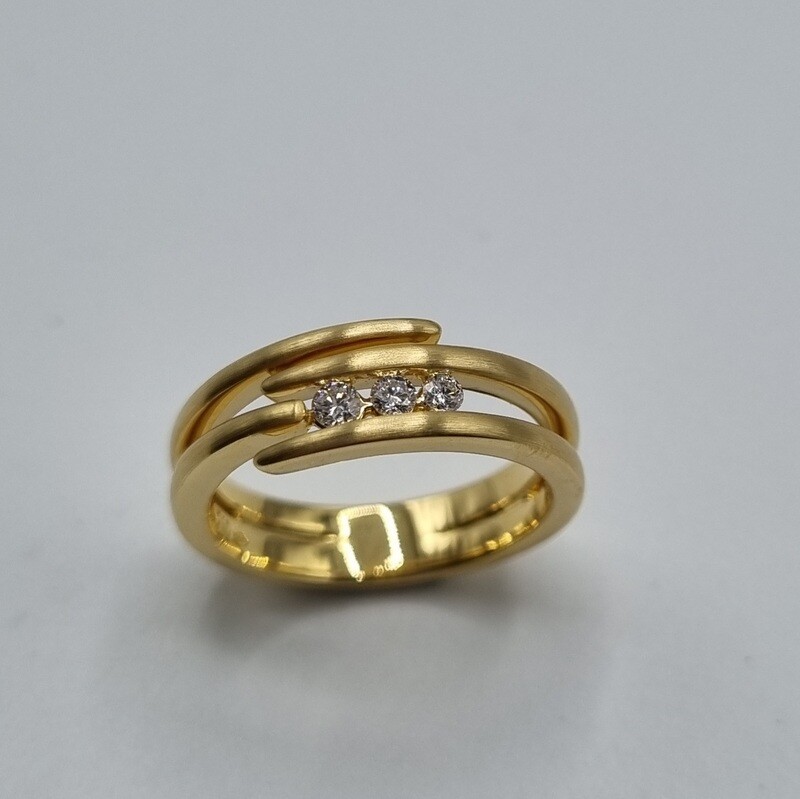 Damenring Gelbgold
