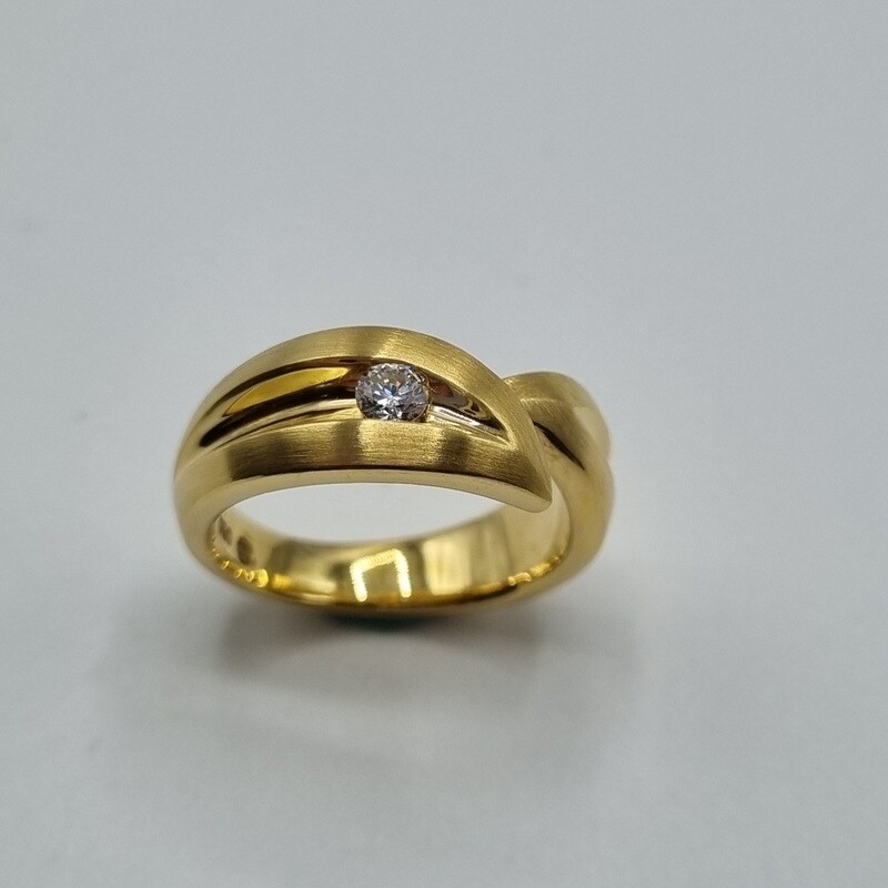 Damenring Gelbgold