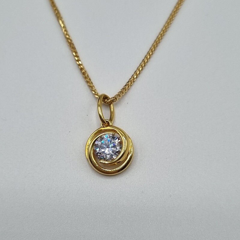 Anhänger Gelbgold
