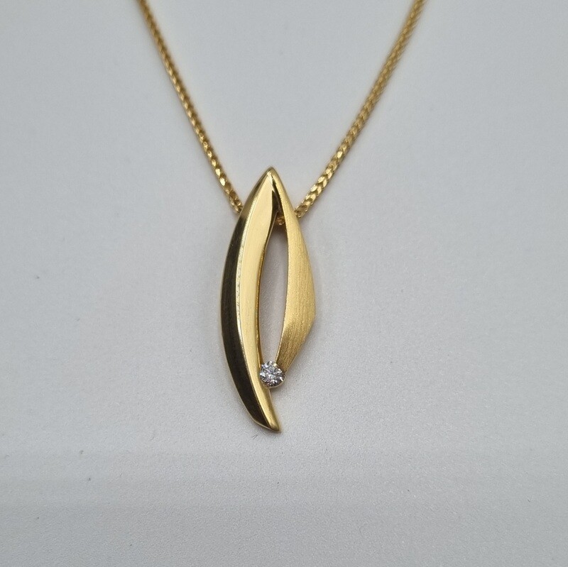 Anhänger Gelbgold
