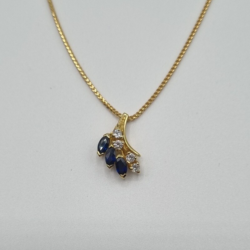 Anhänger Gelbgold