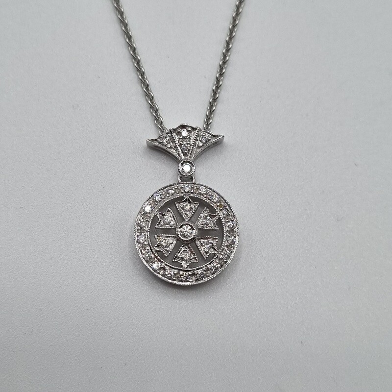 Anhänger Weissgold