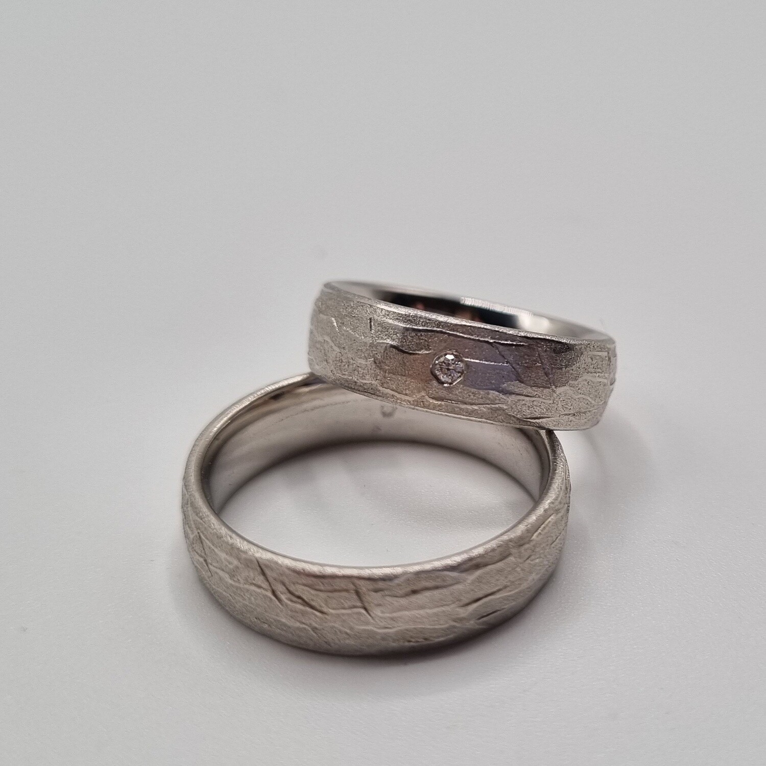 Partnerring Silber
