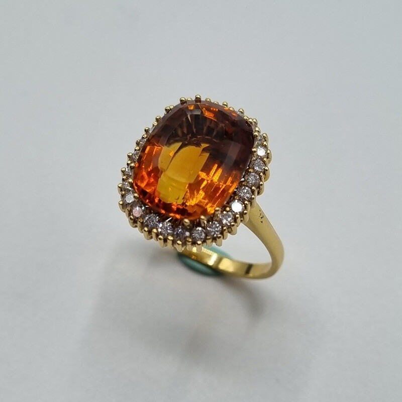 Damenring Gelbgold
