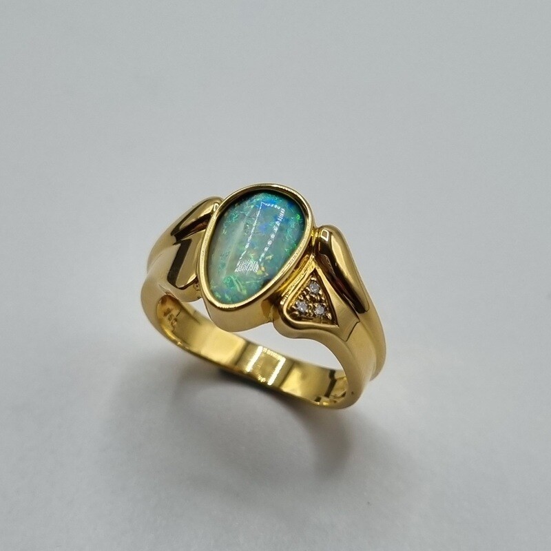 Damenring Gelbgold