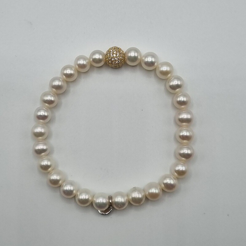 Armband Süsswasserperlen