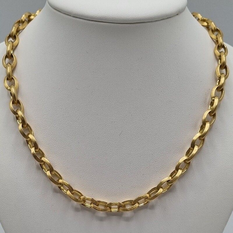 1 Halskette Gelbgold