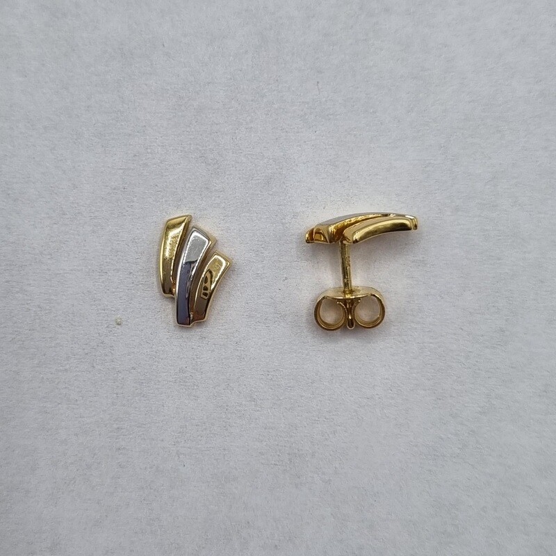 Ohrstecker Gelbgold